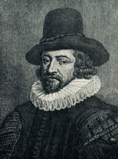 Francis Bacon (died 1626), 1st Viscount St Alban, also known as Lord Verulam, was an English philosopher and statesman who served as Attorney General and as Lord Chancellor of England. His works are credited with developing the scientific method and remained influential through the scientific revolution.