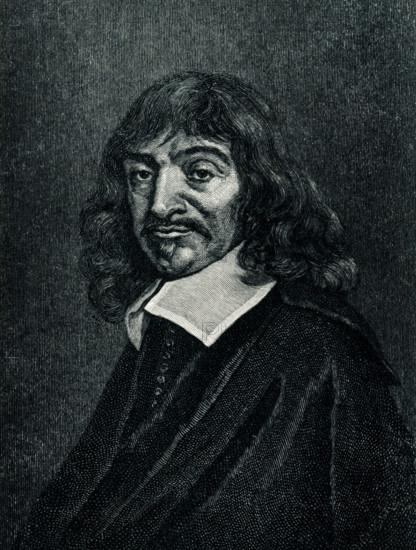 René Descartes (1596–1650) was a master French creative mathematician an important scientific thinker, and an original metaphysician. Frans Hals (c. 1580 -1666) was a Dutch Golden Age painter especially famous for portraiture.