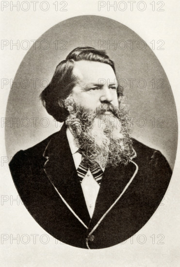 James T. Fields (1817-1881) was an American publisher, editor, and a poet. He was a friend of Henry Wadsworth Longfellow. He wrote a book of poetry, Ballads and Verses. 'The Ballad of the Tempest' is perhaps the best known. He was also friendly with William Wordsworth, William Makepeace Thackeray, Charles Dickens, Nathaniel Hawthorne, and Herman Melville.