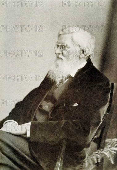 Alfred Russel Wallace (1823-1913) was a British naturalist, explorer, geographer, anthropologist, biologist and illustrator. He is best known for independently conceiving the theory of evolution through natural selection; his paper on the subject was jointly published with some of Charles Darwin's writings in 1858.