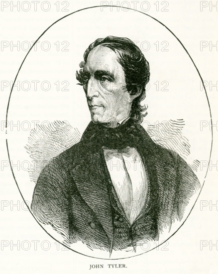 John Tyler became the tenth President of the United States (1841-1845) when President William Henry Harrison died in April 1841. He was the first Vice President to succeed to the Presidency after the death of his predecessor.