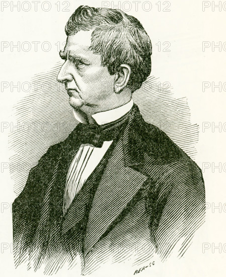 William Henry Seward (1801-1872) was one of the foremost politicians of nineteenth century America. Seward was a New York State Senator, Governor of New York, a United States Senator, and served as Secretary of State in the Lincoln and Johnson administrations. He is credited with spearheading the purchase of the Alaskan Territory from Russia in 1867.