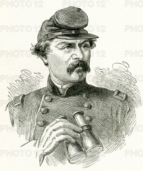 George B. McClellan (1826—1885) was a general who skillfully reorganized Union forces in the first year of the American Civil War (1861–65) but drew wide criticism for repeatedly failing to press his advantage over Confederate troops.