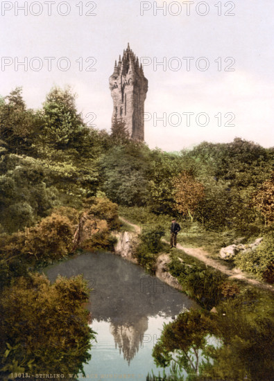 Wallace Monument Is A 67 M High Square Tower