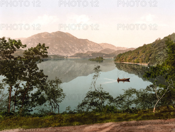 Loch Achray Is A Small Freshwater Lake On The Southern Edge Of The Scottish Highlands