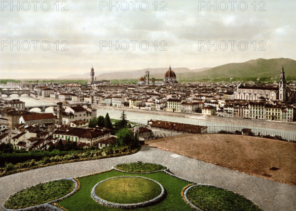 View Of The City With View Of The Cathedral