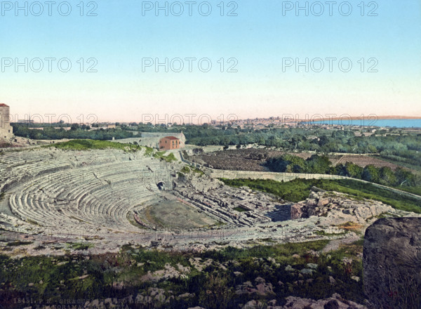 Greek Theatre In Siracusa