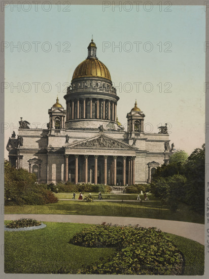 The Alexander Garden In Front Of St. Isaac'S Cathedral