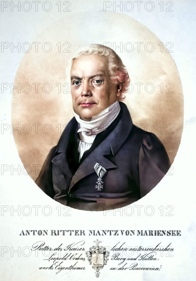 Knight Anton Manz Von Mariensee (Born 22 February 1757 In Mantua