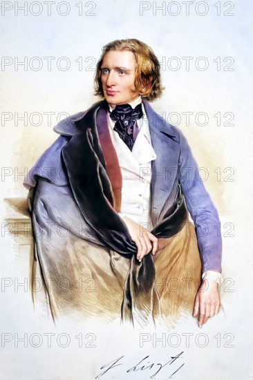 Franz Liszt [List] (Hungarian Liszt Ferencz