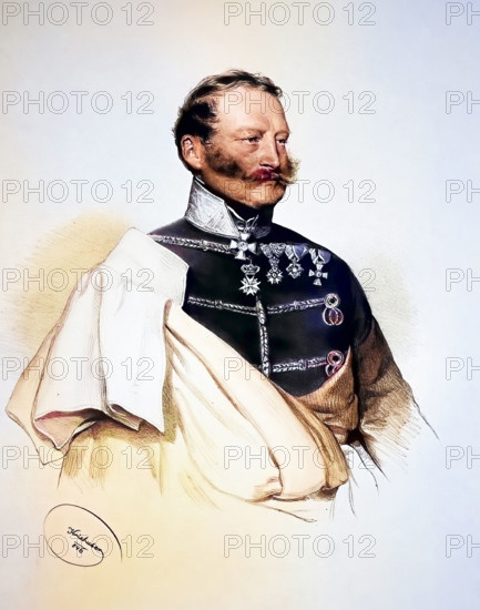 Friedrich Karl Prince Of Schwarzenberg (Born 30 September 1800 In Vienna