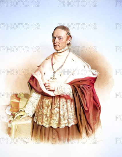 Georg Girk (1793-1868) Bishop Of Fünfkirchen (Pecs)