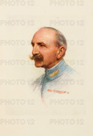 The Allies in World War I, France, Colonel of the Infantry, Colonel Balagny, commander of the 65th Infantry Regiment (the Infantry of the 19th Division (digitally restored reproduction from an original from the 19th century.