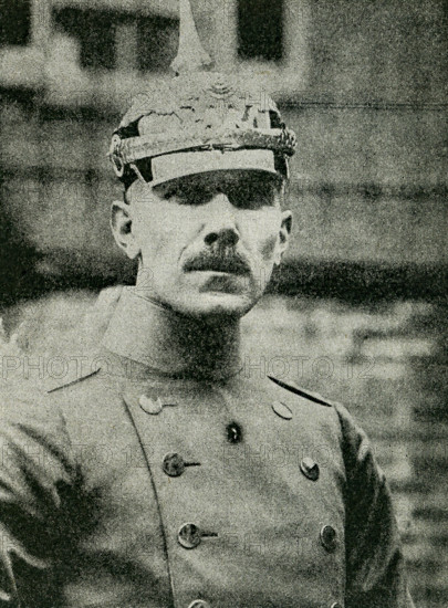 The caption on this photo that dates to 1922 reads: Captain Franz von Papane, Ex-German Military attache. Von Papen was a German conservative politician, diplomat, nobleman, and General Staff officer. He served as Chancellor of Germany in 1932 and as Vice-Chancellor under Adolf Hitler in 1933-34.