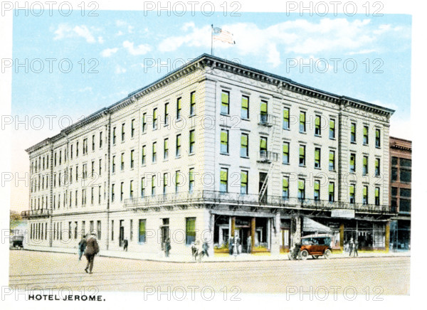 Columbia South Carolina 1918.  Hotel Jerome.