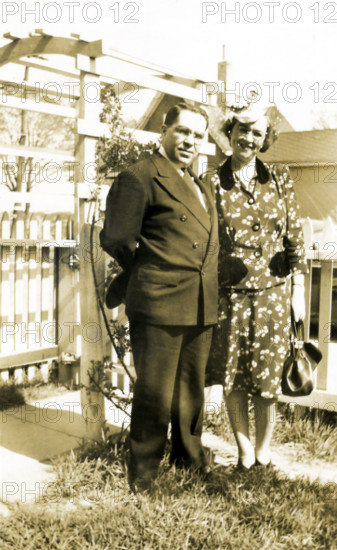 Couple in Massachusetts in 1940