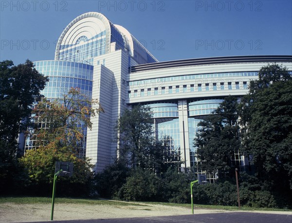 BELGIUM, Brabant, Brussels, European Parliament Building