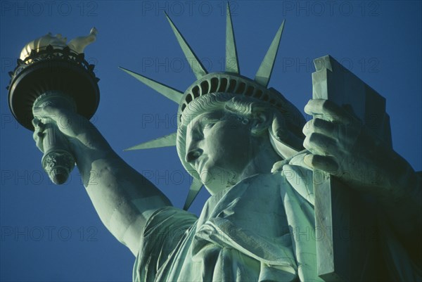USA, New York, New York, Statue Of Liberty