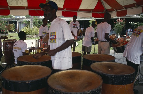 TOBAGO, Music, Percussion, Katzenjammer steel band.