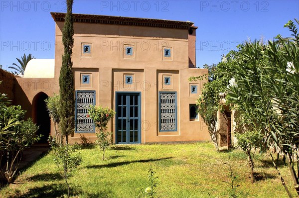 MOROCCO, General, facade of building