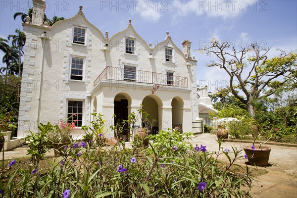 WEST INDIES, Barbados, St Peter, The Jacobean plantation house and garden of St Nicholas Abbey