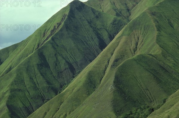 COLOMBIA, Environment, Deforestation, Heavily deforested landscape.