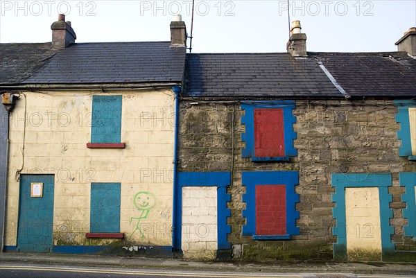 20093594 IRELAND Sligo Sligo  Urban decay. Derelict abandoned house in centre of Sligo