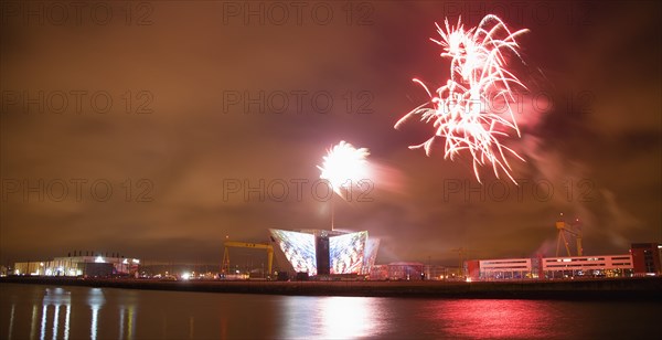 Titanic Quarter Visitor centre designed by Civic Arts & Eric R Kuhne