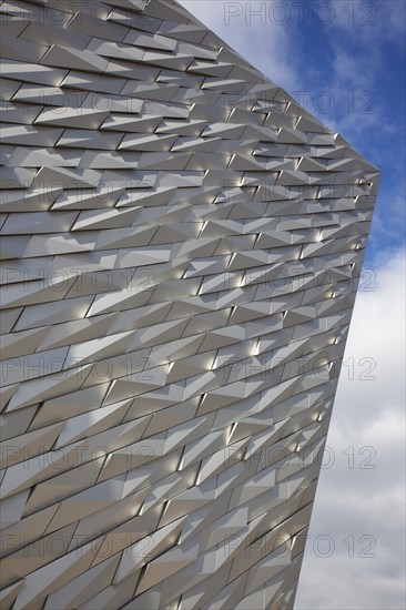 Titanic Quarter Visitor centre designed by Civic Arts & Eric R Kuhne.