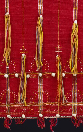 Detail of Man's Trousers. Burma, Early 20th century