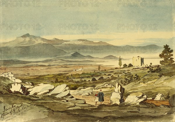 Jericho and The Plain of Jordan. Jordan, 18th-19th century
