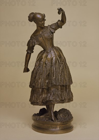 Fanny Elssler dancing. England, 19th century.