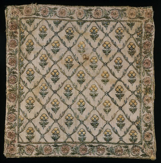 Cover for a Ceremonial Gift. India, 19th century