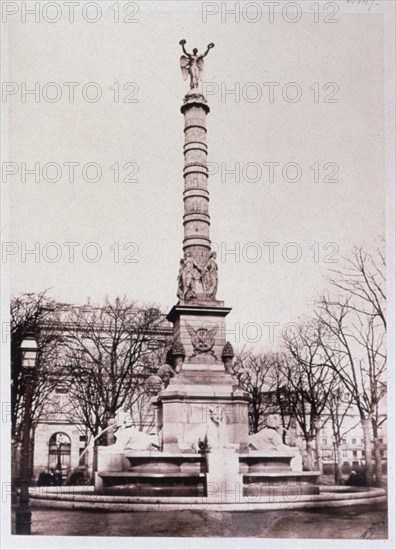 Baldus, Paris, Palmier fountain, Place du Châtelet