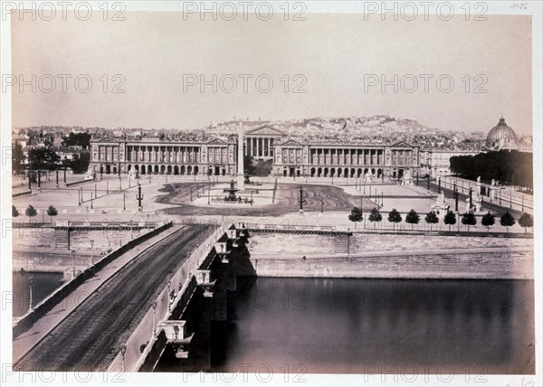 Baldus, Paris, Place de la Concorde