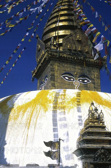 Swayambhunath Stupa, Khatmandu Valley, Nepal