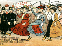 History of the fight for women's rights